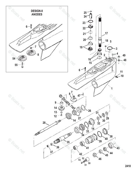 mercury mercruiser sterndrive parts  size serial drives oem parts diagram  gear housing