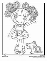 Coloring Pages Lalaloopsy Hair Crazy Girls Colouring Silly Kids Printable Jewel Sparkles Color Print Doll Sheets Draw Cartoon Drawing Jr sketch template