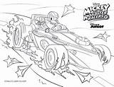 Racers Daisy sketch template