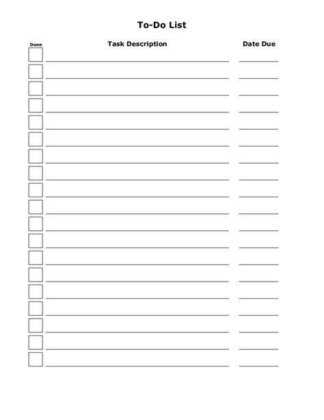 list template fillable printable  forms handypdf