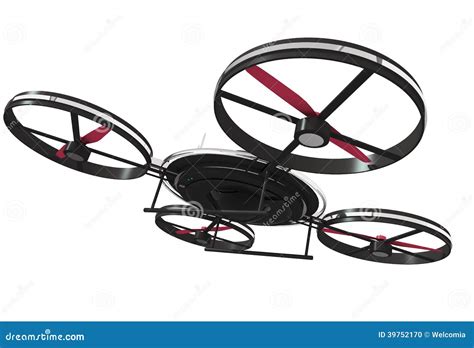 drone illustration  isolated stock illustration image