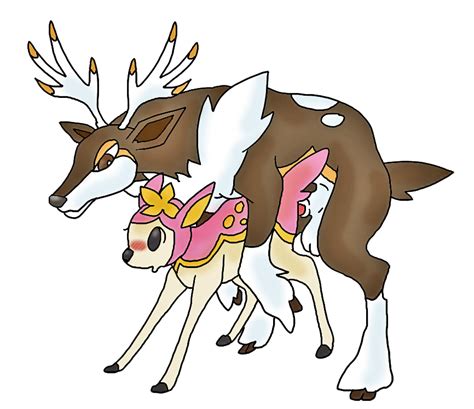 rule 34 blush color deer deerling feral fur insertion interspecies male nude penis pokemon