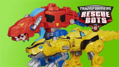 Transformers Dinosaurs Optimus Prime And Bumblebee Dinobots