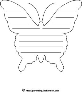butterfly shape paper  lines coloring page arts  crafts