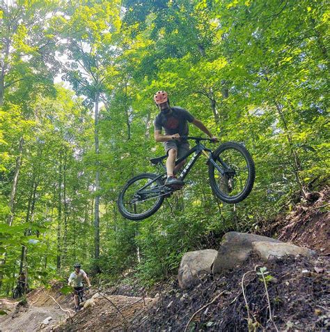 conservancy renowned trail designers open  mountain bike trail