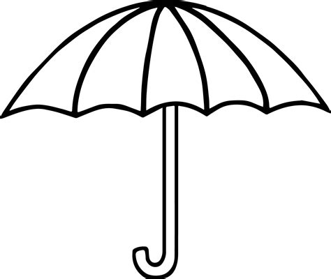 printable umbrella template