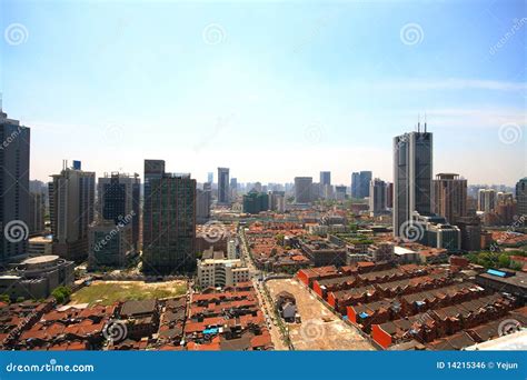 city view  shanghai royalty  stock image image