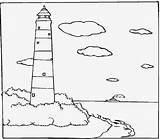 Lighthouse Coloring Pages Printable Kids Lighthouses Sheets Sheet Patterns Omaľovánky Drug Nápady šablóny Colouring Carolina North Watercolor House Umenie Remeslo sketch template