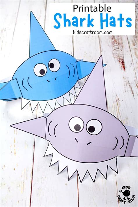 shark hat craft kids craft room