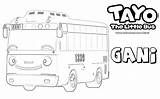 Tayo Mewarnai Colorear Sketsa Untuk Autobus Gani Coloring4free Paud Terupdate Karakter Papan sketch template