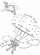 Parachute Saut Relier Momes Tresor sketch template