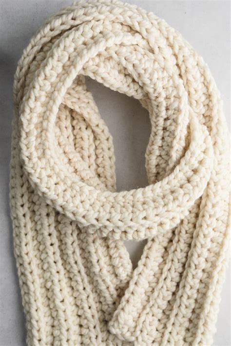 crochet  scarf  beginners  pattern sarah maker