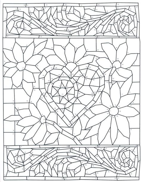 coloring books color  number printables  adults color  number