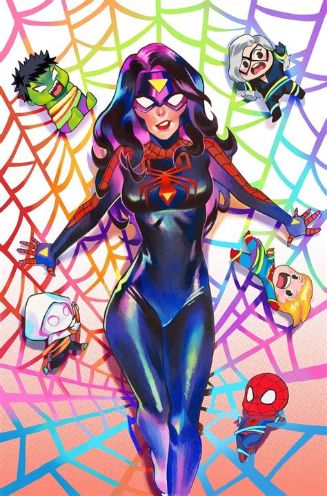 spider woman 1 variant cover by rian gonzales spider woman marvel