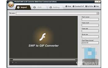 iPixSoft GIF to SWF Converter screenshot #1