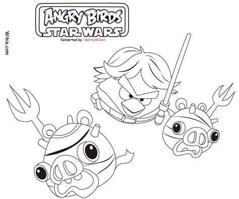 angry birds star wars coloring pages minister coloring