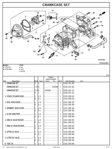 honda fg carburetor diagram