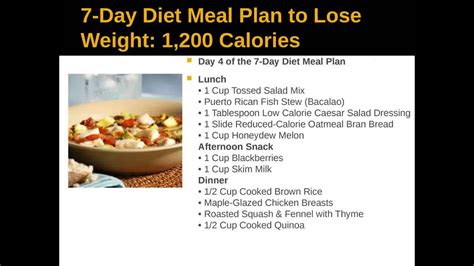 Steven Mark Olschwanger 7 Day Diet Meal Plan To Lose