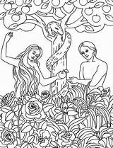 Coloring Pages Printable Eve Adam Bible Disobey Sunday School Kids Sheet Para Eva God Sheets Apple Getdrawings Colouring Color Et sketch template