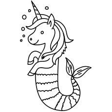 coloring sheets unicorn mermaids coloring pages