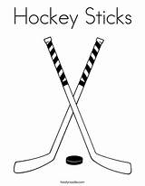 Hockey Sticks Coloring Stick Drawing Template Pages Print Drawings Skate Twistynoodle Favorites Login Add Player Paintingvalley Change sketch template