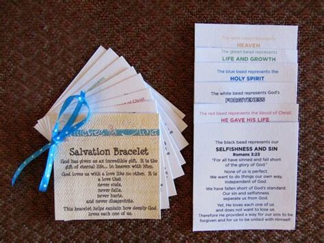 items similar  salvation bracelet booklet add   salvation