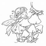 Pages Coloring Fairy Stamps Adult Digital Colouring Marina Fedotova Printable Leading Books Digi Advocate Embroidery Representing Psd Mf Artists Who sketch template