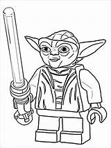 Pages Yoda Coloring Wars Star Master Lego Printable Getcolorings Colouring Color C3po sketch template