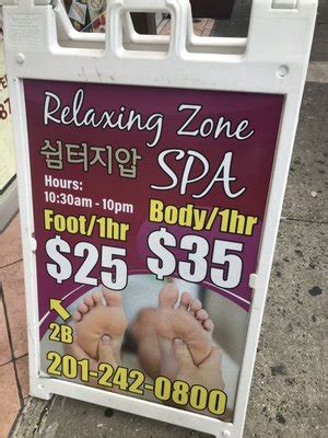 relaxing zone spa    reviews  broad ave palisades