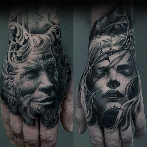 40 Unique Hand Tattoos For Men Manly Ink Design Ideas Hand Tattoos