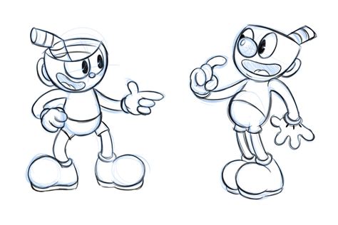 cuphead and mugman wip by jdaggs92 on deviantart