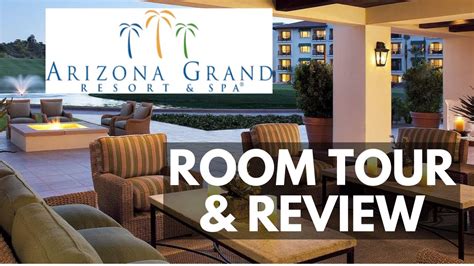 arizona grand resort spa review room  youtube