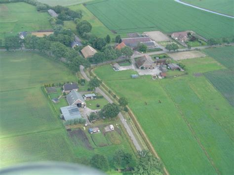 fluitenberg hoogeveenseweg luchtfotos fotos nederland  beeldnl