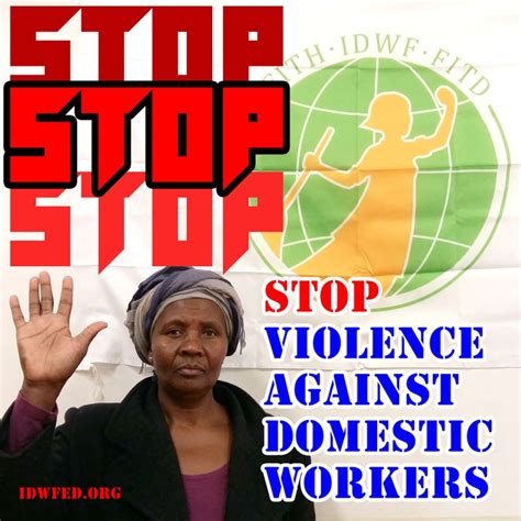 Stop Violence Against Women Stop Violence Against Domestic Workers