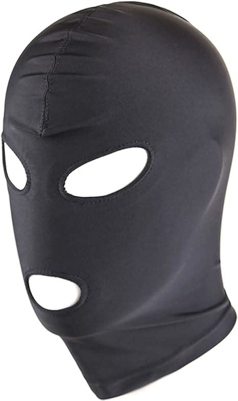 Cosplay Costume Sexy Full Head Cover Open Mouth And Eye Headgear