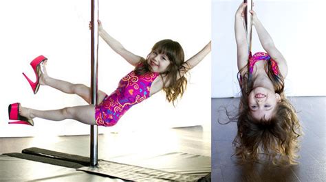 3 Yr Old Girl Becomes A Pole Dancer Youtube