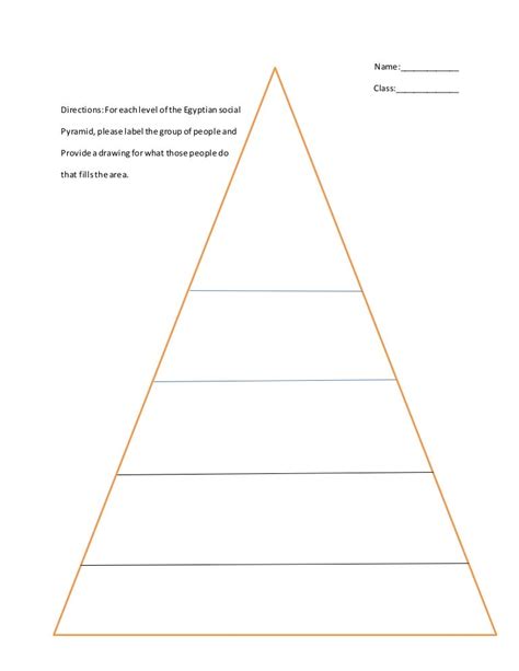 egyptian pyramid worksheet