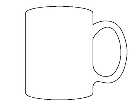 printable mug template