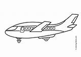 Pesawat Mewarnai Terbang Pobarvanke Letala Clipartmag Transportation 4kids sketch template