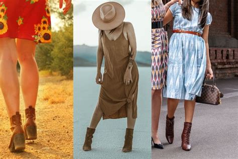 How To Wear Ankle Boots With Dresses Update 2022