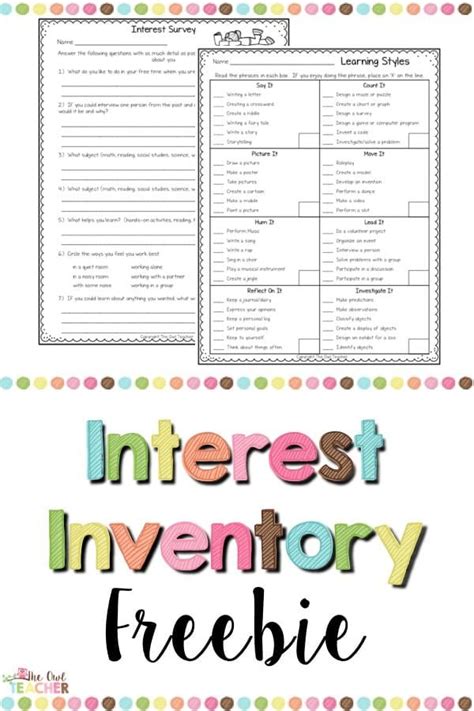 printable career interest inventory printable word searches