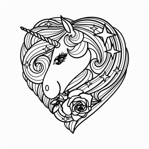 unicorn coloring pages  girls