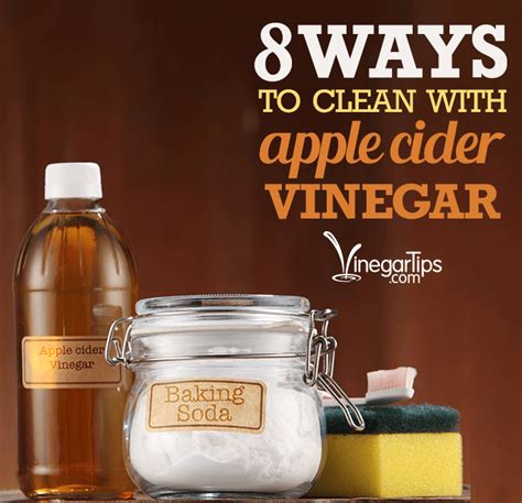 ways  clean  apple cider vinegar vinegar tips