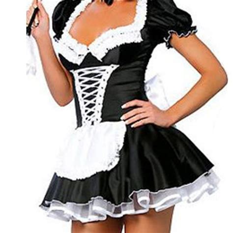 High Sexy 2pc Late Night French Maid Servant Costume