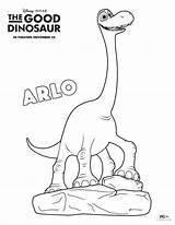 Coloring Dinosaur Good Arlo Disney Pages Printable Animal Zoo Sheets Kids Sweepstakes Promotion Tickets Printables Movie Sweeps4bloggers sketch template