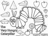 Coloring Caterpillar Pages Hungry Very Cool2bkids sketch template