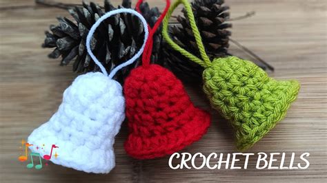 christmas bell ornament  crochet pattern