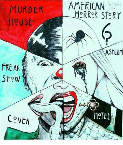 Murder House Freak Show Coven American Horror Story Asylum