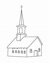 Church Coloring Pages Printable Kids Colouring Houses Print House School Sunday Gomorrah Sodom Index Gif Coloringpages Popular sketch template