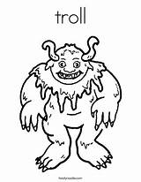 Monster Coloring Pages Troll Trolls Sheets Uncle Color Baby Scary Gila Print Branch Outline Template Printable Preschoolers Getcolorings Cute Getdrawings sketch template